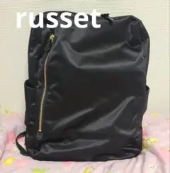 美品　russet CLOUDS NYLON リュック　バックパック　ブラック