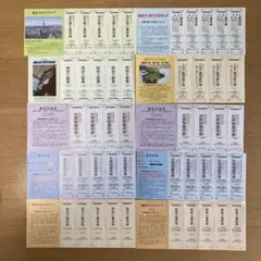 東京スカイツリー 東武ワールドスクウェア 東武博物館 東武百貨店 他優待券