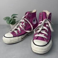 美品✨コンバース オールスター ハイカット 24cm ピンク チャックテイラー