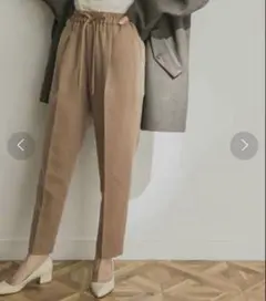 URBAN RESEARCH アーバンリサーチ ウール調ドロストテーパードパンツ