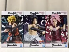 【送料込】NARUTO Grandista 3体セット　ナルト　サクラ　サスケ