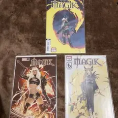 MARVEL アメコミ MAGIK X-MEN 1〜3 桃桃子バリアント等セットのサムネイル