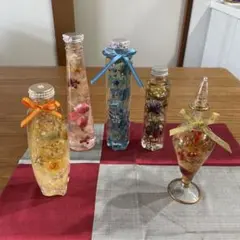 ハーバリウム ボトル5個セット