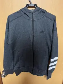 adidas フルジップ フード付きジャケット M