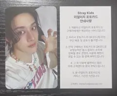StrayKids スキズ リアルタッチフォトカード バンチャン