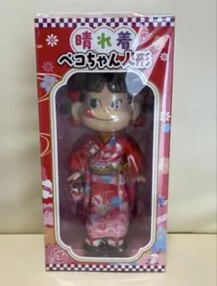 不二家 ペコちゃん ミニ店頭晴れ着ペコちゃん人形 - メルカリ