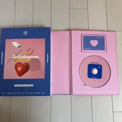 twice twicetagram モノグラフ　トレカ付き TWICE Twicetagram Monograph Likey Official Photocard Each Member