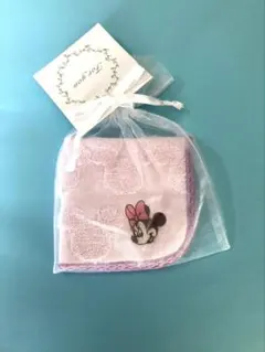 ディズニー　ミニーちゃん　ハンカチ　ギフトセット