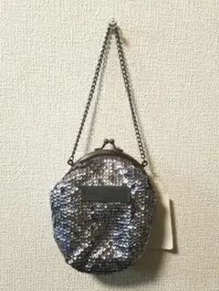 ★LALTRAMODA ラルトラモーダ★スパンコール×チェーンバッグ★新品タグ付