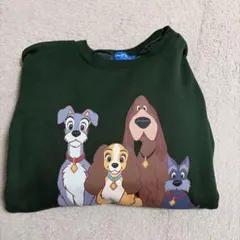 わんわん物語　レディとトランプ キャラクター トレーナー　L