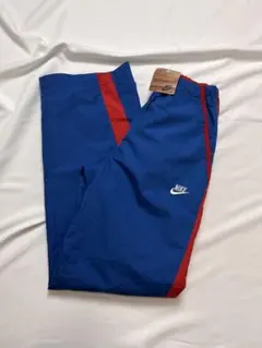 【新品】ナイキナイロンパンツウィンドランナー ウーブントラックパンツ青×赤
