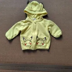 monpoké 　ピカチュウ 　フード付き　トレーナー　 80cm