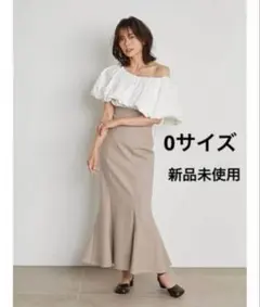 スナイデル ハイウエストタイトヘムフレアスカート SWFS214155