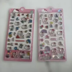 海外限定 サンリオ シール ハローキティ 2枚セット