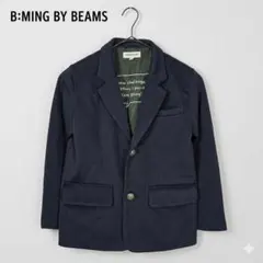 B:MING BY BEAMS キッズテーラードジャケット120 メッセージ刺繍