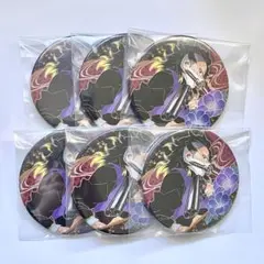 鬼滅の刃 不死川玄弥 原作缶バッジ 6点