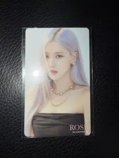 BLACKPINK the album ユニバ特典 トレカ ロゼ　未開封 BLACKPINK THE ALBUM ロゼ カードセット 5枚 - メルカリ