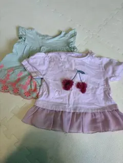 ベビー　半袖Tシャツ・カットソー♡2枚セットのサムネイル