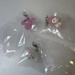 サンリオ　ゆるっとめじるしアクセサリー　３つセット