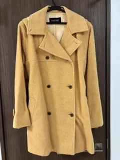 【値下げ】レディース　ロングコート　フード付き