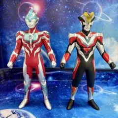ソフビ魂 ウルトラマンギンガ ウルトラマンビクトリー セット