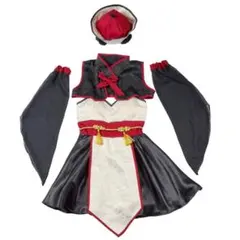 クリアストーン ニーハオパンダキョンシー コスプレ衣装 ハロウィン