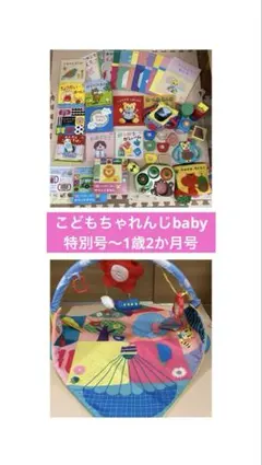 【値下げ】こどもちゃれんじbaby 特別号〜1歳2か月号 玩具 絵本 セット