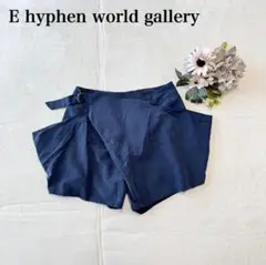 【イーハイフンワールドギャラリー】ショートパンツ（フリー）シンプル カジュアル