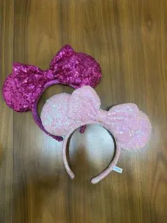 ミニー耳カチューシャ2個セット