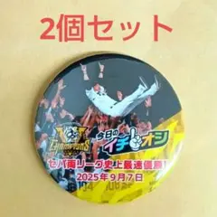 ⑧ 2個 イチオシ 缶バッジ 2025 セ・リーグ優勝 9月7日 阪神 新品