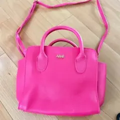 AHKAH ショルダーバッグ ピンク