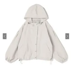 ドロストフード付きマウンテンパーカー [ze743] GRL