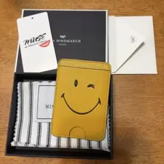 アニヤハインドマーチ スマイリーフェイス キーホルダー チャーム