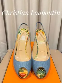 ⭐︎新品未使用⭐︎ Christian Louboutin デニムブルー ハイヒール