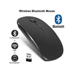 【新品未使用】ワイヤレスマウスBluetooth+USB
