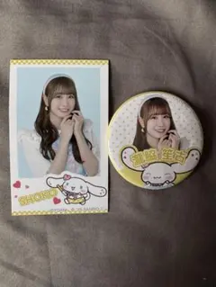 ＝LOVE 瀧脇笙古　シナモン　フォトカード　缶バッジ