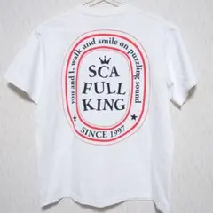 SCAFULL KING Tシャツ Mサイズ ホワイト