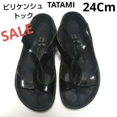 TATAMI 【ビリケンシュトック】コンフォートサンダル ブラック 24cmのサムネイル