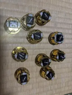 QANBA gravityゴールド 30mm 10個セット