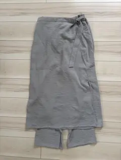 niko and ... ラップスカート パンツ セットアップ グレーのサムネイル