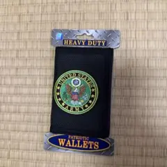 アメリカ陸軍エンブレム ブラック財布 WL003のサムネイル