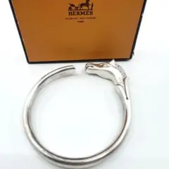 激レア物☆HERMES エルメス ホースシュバル ブローチ シルバー 正規品