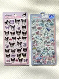 ボンボンドロップシール セット売り 輸入品 クロミちゃん サンリオ うるちゅる