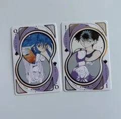 冨樫義博展 幽遊白書 箔押しトランプ 飛影 蔵馬