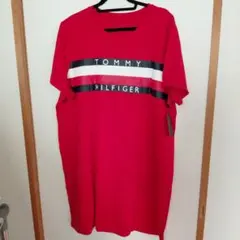 新品　未使用　TOMMY HILFIGER 半袖Tシャツ レッド