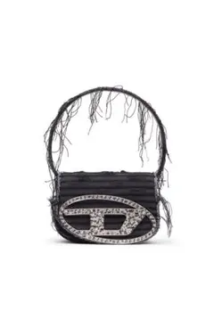 DIESEL 1DR バッグ デニム ブラック ショルダー 正規品