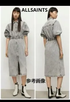 オールセインツ　デニムワンピース　シャツワンピース　ロングワンピースのサムネイル
