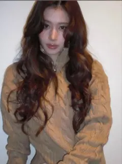 ポロラルフローレン ケーブルニット コットンクオータージップセーター ベージュ