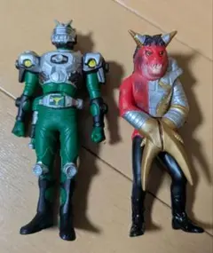 ザンジオー　　カメバズーカ　ハサミジャガー　ソフビ　タグ付き Amazon.co.jp: ライダー怪人シリーズから カメバズーカのソフビ
