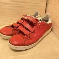 adidas アディダス スタンスミス ベルクロ 赤 レッド　28.5㎝